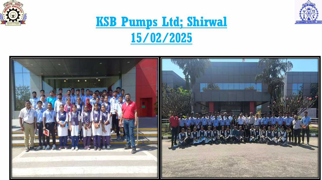 Industrial visit- Cummins India Pvt. Ltd. Phaltan